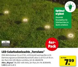 Hagebau CASAYA LED-Solarbodenleuchte ,,Terraluna" Angebot
