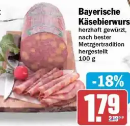 AEZ Bayerische Käsebierwurst Angebot