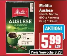 AEZ Melitta Auslese Angebot