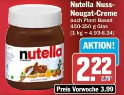 AEZ Nutella Nuss- Nougat-Creme Angebot