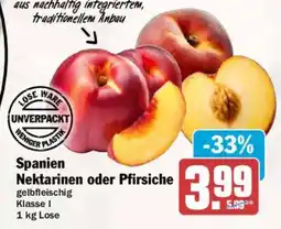 AEZ Spanien Nektarinen oder Pfirsiche Angebot