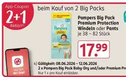 Rossmann Pampers Big Pack Premium Protection Windeln oder Pants Angebot