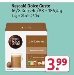 Rossmann Nescafé Dolce Gusto Angebot