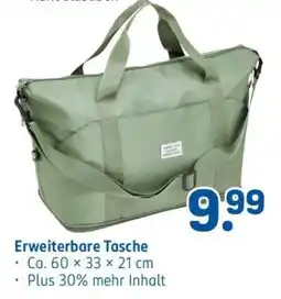 Rossmann Erweiterbare Tasche Angebot