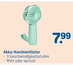 Rossmann Akku-Handventilator Angebot