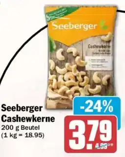 AEZ Seeberger Cashewkerne Angebot
