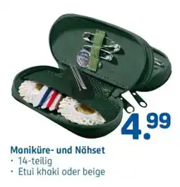 Rossmann Maniküre- und Nähset Angebot