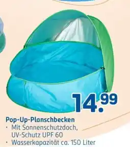 Rossmann Pop-Up-Planschbecken Angebot