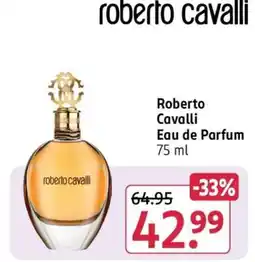 Rossmann Roberto Cavalli Eau de Parfum 75 ml Angebot