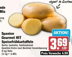 AEZ Spanien Gourmet HIT Speisefrühkartoffeln Angebot