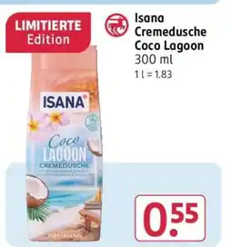 Rossmann Isana Cremedusche Coco Lagoon Angebot
