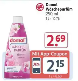 Rossmann Domol Wäscheparfüm Angebot