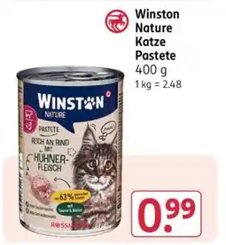 Rossmann Winston Nature Katze Pastete Angebot