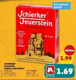 PENNY SCHIERKER Feuerstein Kräuter-Halb-Bitter Angebot