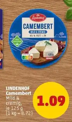 PENNY LINDENHOF Camembert Angebot