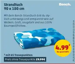 PENNY Strandtuch 90 x 180 cm Angebot