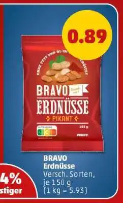 PENNY BRAVO Erdnüsse Angebot
