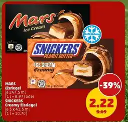 PENNY SNICKERS Creamy Eisriegel Angebot