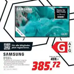 MediaMarkt Samsung GQ 55 Q 7 F Angebot