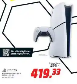 MediaMarkt PS5 Angebot