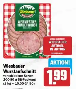 AEZ Wiesbauer Wurstaufschnitt Angebot