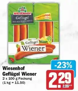 AEZ Wiesenhof Geflügel Wiener Angebot