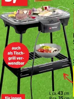 Thomas Philipps Alpina Elektro-Standgrill Angebot