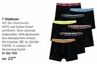 Tchibo 7 Slipboxer Angebot