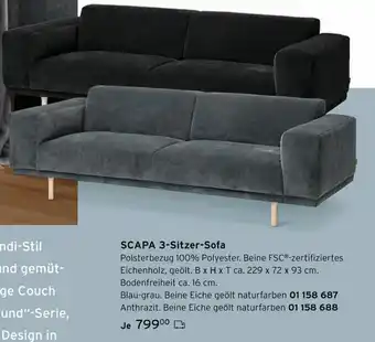 Tchibo Scapa 3 Sitzer Sofa Angebot