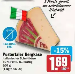 AEZ Pustertaler Bergkäse Angebot