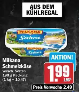AEZ Milkana Schmelzkäse Angebot