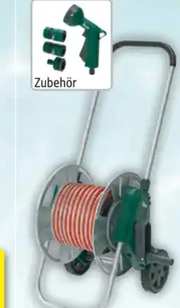 Hagebau Gardena Metallschlauchwagen Set AquaRoll M Angebot