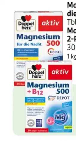 Rossmann Doppelherz Aktiv Magnesium 500 Angebot