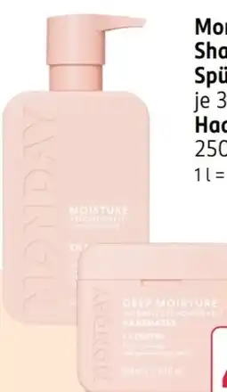 Rossmann Monday Haircare Shampoo Angebot