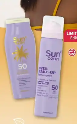 Rossmann Sunozon Over Make-Up Spray LSF 50 Angebot