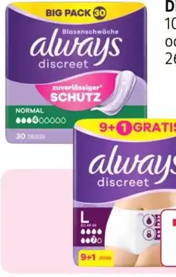 Rossmann Always Discreet Pants Angebot
