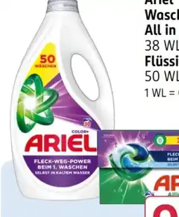 Rossmann Ariel Waschmittel All in 1 Angebot