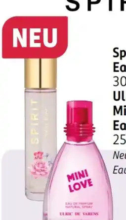 Rossmann Spirit of Damen Eau de Parfum Angebot
