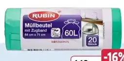 Rossmann Rubin Müllbeutel Angebot