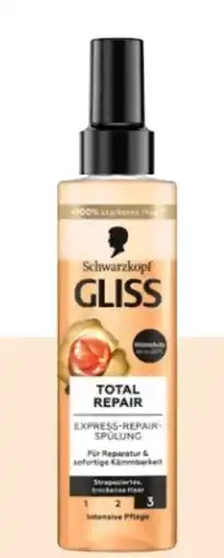 Rossmann Schwarzkopf Gliss Express-Repair Sprühspülung Angebot