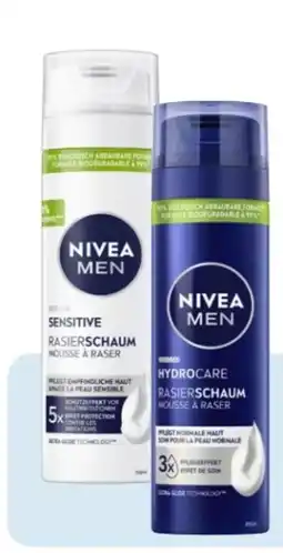 Rossmann Nivea For Men Rasierschaum Hydrocare Angebot