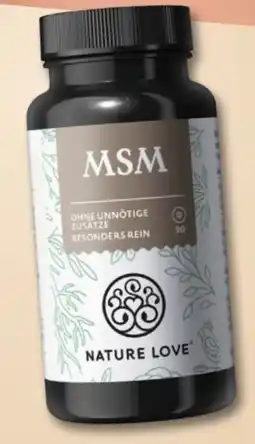 Rossmann Nature Love MSM Angebot
