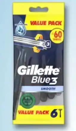 Rossmann Gillette Blue 3 Einwegrasierer Angebot