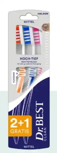 Rossmann Dr. Best Hoch Tief Zahnbürste Angebot