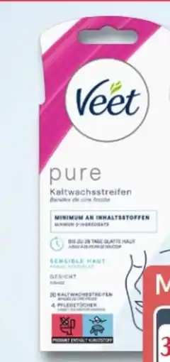Rossmann Veet Kaltwachsstreifen Gesicht Angebot