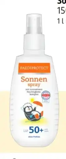 Rossmann Paediprotect Sonnenspray Angebot
