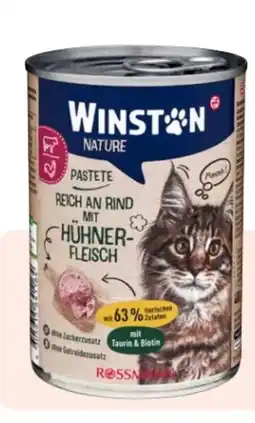 Rossmann Winston Katze Nature Pastete Angebot