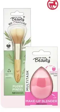 Rossmann For your Beauty Professional Kosmetikpinsel Angebot