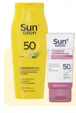 Rossmann Sunozon Sonnenmilch LSF 50 Angebot