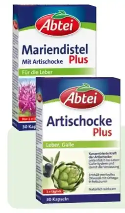 Rossmann Omega Pharma Abtei Mariendistel Plus Angebot